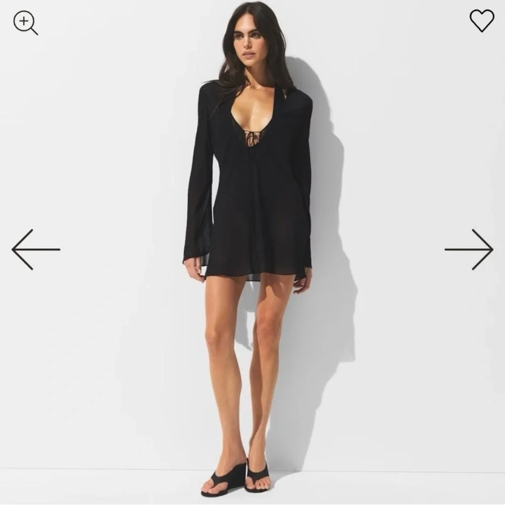 blue lagoon dress SIZE:LARGE Collection:summer This style is pull GRADIENT SPIKES MINI DRESS